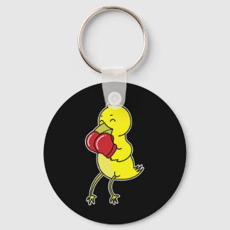 Bird Does Boxing  Key Ring