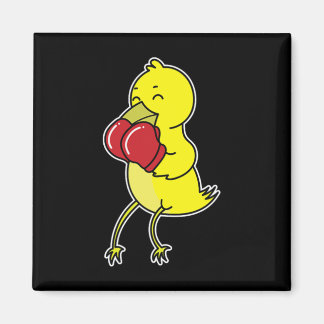 Bird Does Boxing  Magnet