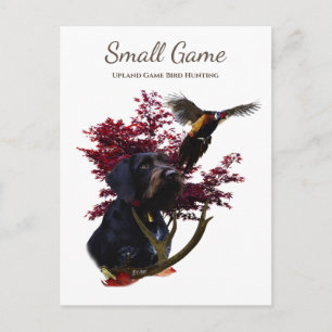 Bird dog , Upland Game Bird Hunting Postcard