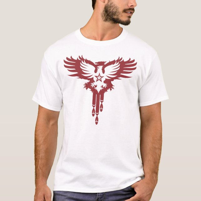 Bird Dropping Bombs - R T-Shirt (Front)