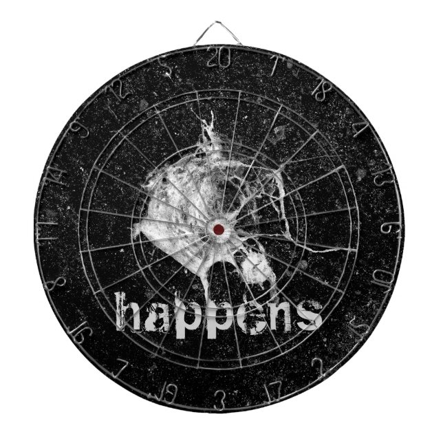 Bird Dropping Funny and Cool Dartboard (Front)