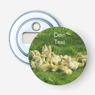 bird, duck, duckling, yellow, nature, cute, baby, bottle opener