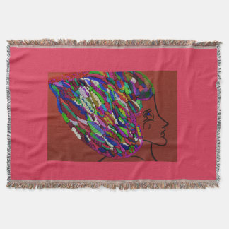 Bird Empress Throw Blanket
