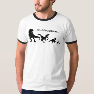 bird evolution t-shirt
