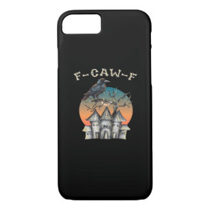 Bird F-Caw-F Funny Crow Raven Case-Mate iPhone Case