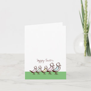 Bird Family Easter Cards