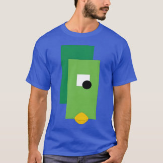 bird family retro girl T-Shirt