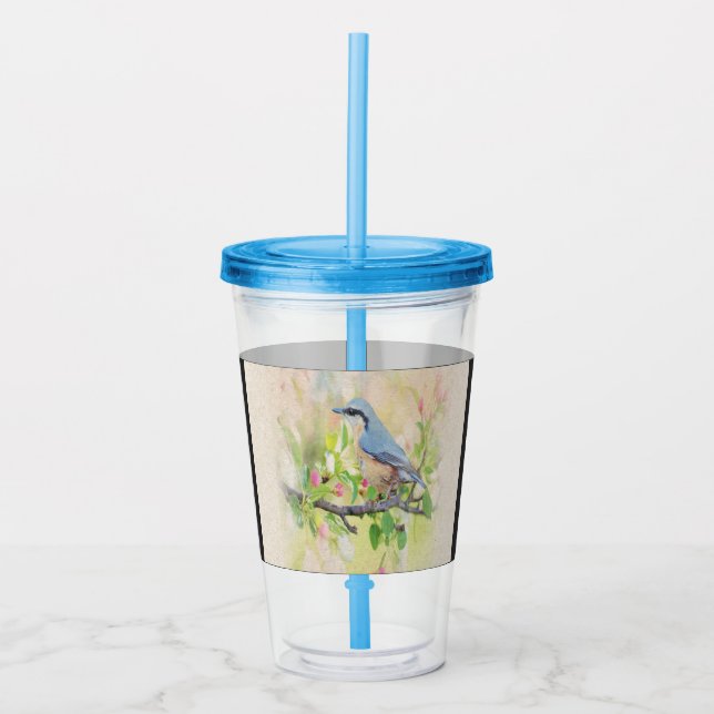 Bird Fanatic Acrylic Tumbler (Front)