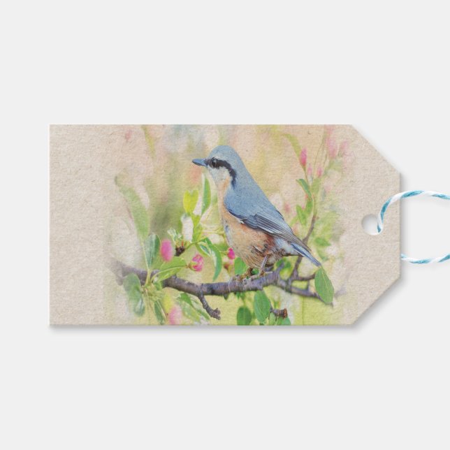 Bird Fanatic Gift Tags (Front (Horizontal))