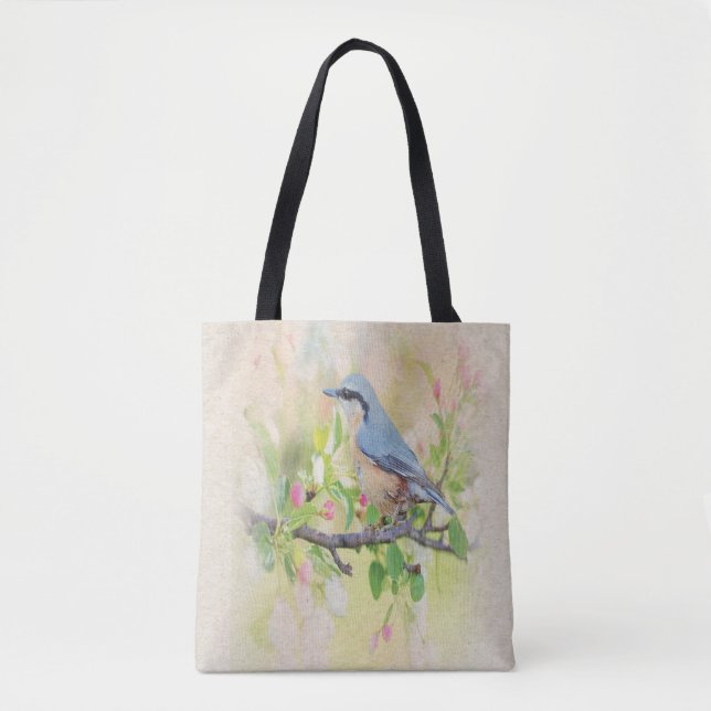 Bird Fanatic Tote Bag (Front)