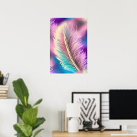 Bird feather design - variation on a bird feather
