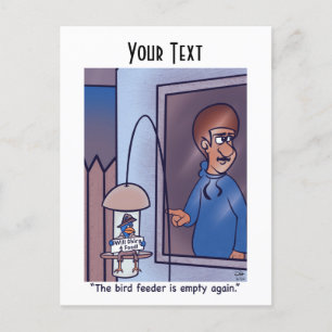 Bird Feeder Postcard