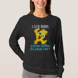 Bird Feeder Retro Classic Love Garden Birds 2 T-Shirt