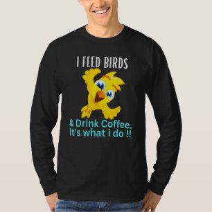 Bird Feeder Retro Classic Love Garden Birds 2 T-Shirt