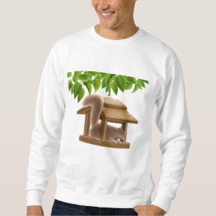 Bird Feeder Squirrel Sweatshirt