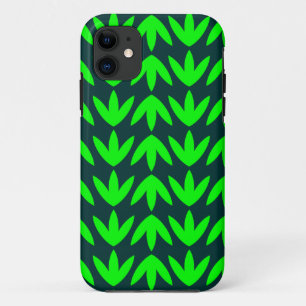 Bird Feet - Green and Dark Green.pdf Case-Mate iPhone Case