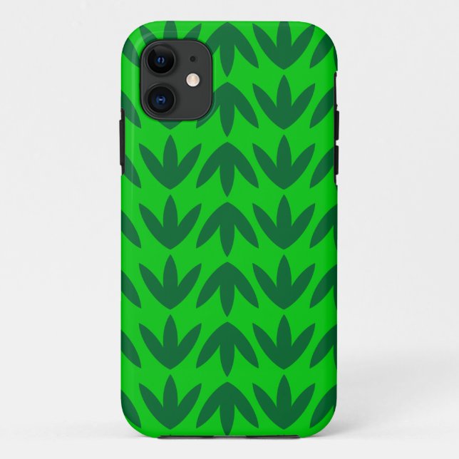 Bird Feet - Shades of Green 03.pdf Case-Mate iPhone Case (Back)