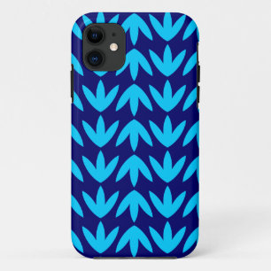 Bird Feet - Sky Blue and Navy.pdf Case-Mate iPhone Case
