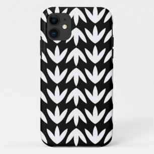 Bird Feet - White on Black Case-Mate iPhone Case
