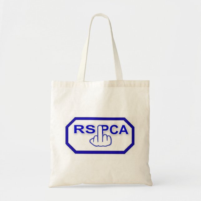 Bird Flipping Tote Bag (Front)