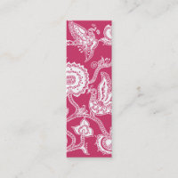 Bird & Flower Batik Pattern Motif