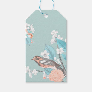 Bird & Flowers Gift Tags