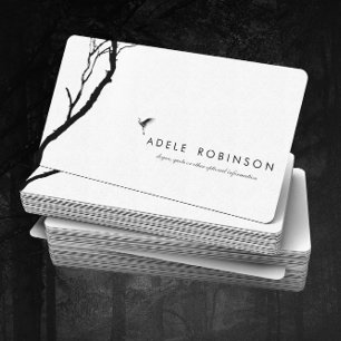 Bird Flying to a Tree / Zen Holistic Wellness © Business Card