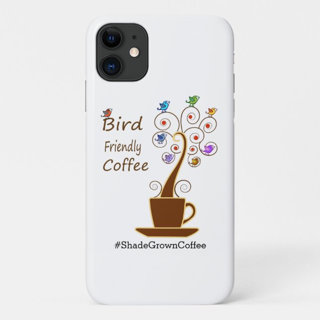 Bird Friendly Coffee Case-Mate iPhone Case (Back)