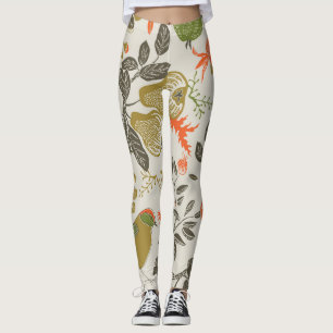Bird Fruit Garden: Seamless Leggings
