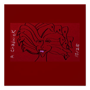 Bird Guardian Glossy Poster