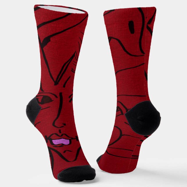 Bird Guardian Socks (Angled)