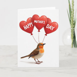 Bird Hearts Mothers Day Card