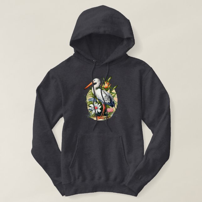 Bird Hooded Sweatshirt (Design Front)