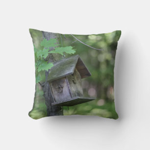 Bird House Cushion