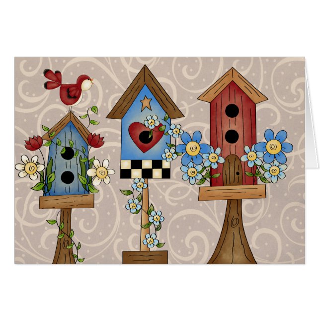 Bird Houses (Front Horizontal)