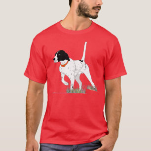 Bird Hunting for Hunter Men English Pointer Dog T-Shirt