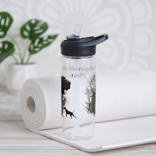 Bird hunting , German Shorthaired Pointer Water Bottle