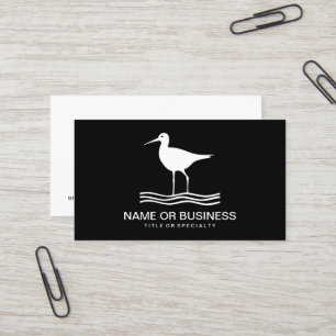 bird icon business card