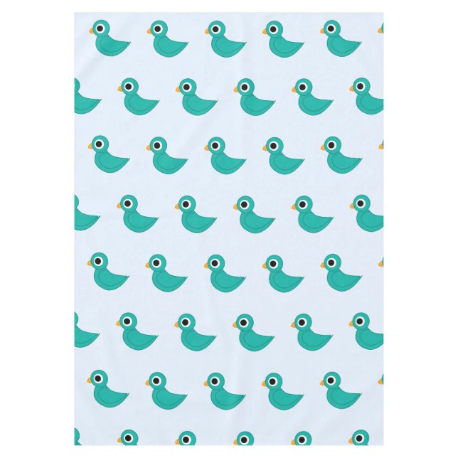 Bird Illustration Tablecloth (Front)