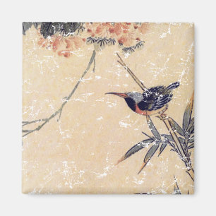 Bird in Bamboo Magnet