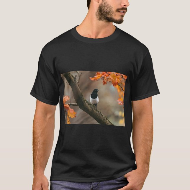 Bird in Flight 4K Art Tee (Front)