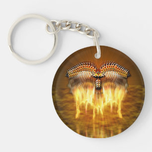 Bird in Flight Key Ring
