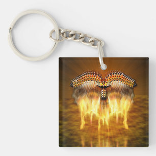 Bird in Flight Key Ring