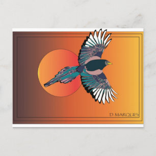 BIRD IN FLIGHT POSTCARDS