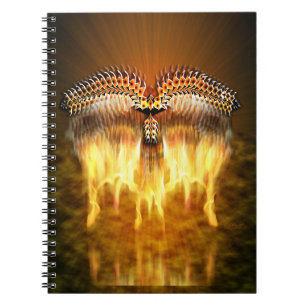 Bird in Flight Spiral Notebook