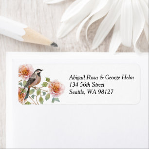 Bird in Flowers Wedding