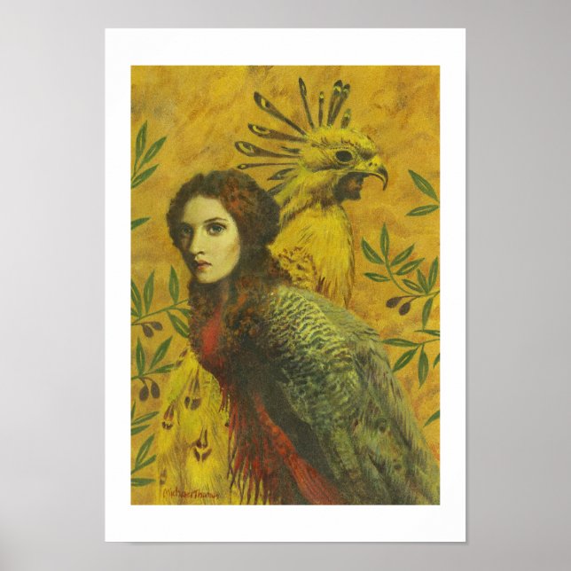 Bird Lady Fine Art Print (Front)