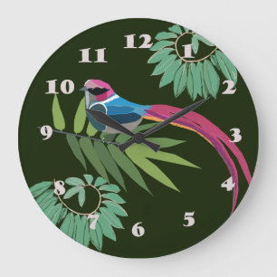 Bird Large Clock