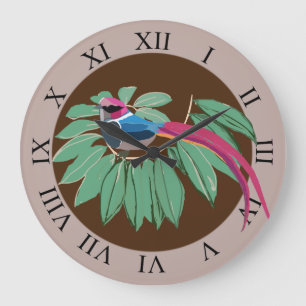 Bird Large Clock