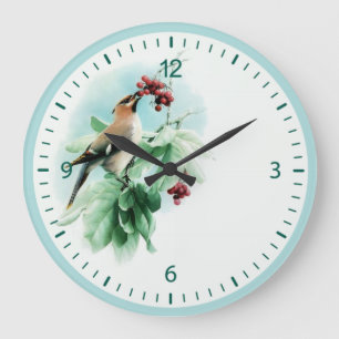 Bird Large Clock